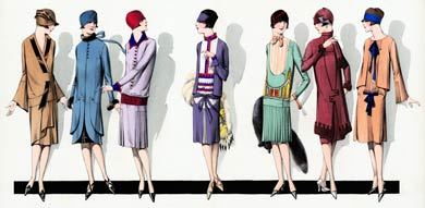 1920's Fashion: Women's Dress Styles