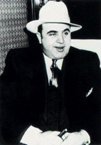 1920's Gangster Al Capone Laughing