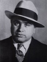 Al Capone in a Fedora